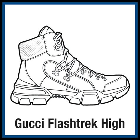 gucci coloring pages|Gucci flashtrek high coloring pages.